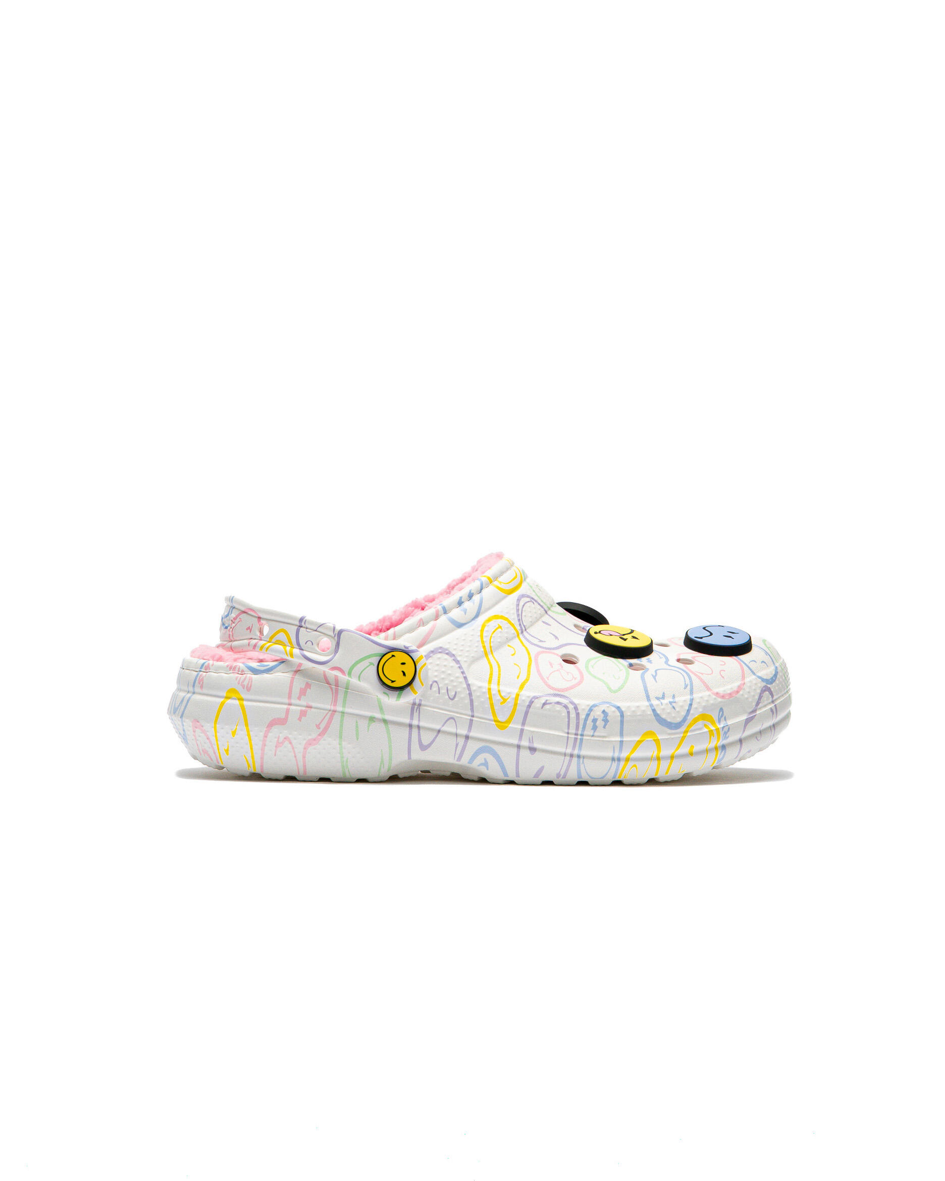 smileykiss  Crocs x SmileyWorld Classic Lined Clog | 211696-90H | AFEW STORE